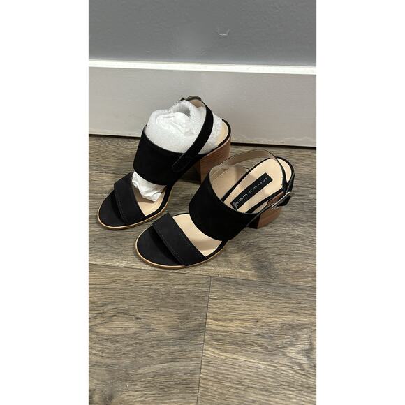Steven by steve madden black strappy heels size 8 - Picture 1 of 7